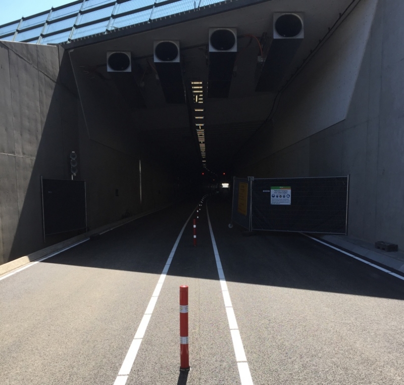 Ingang Stadsbaantunnel-Utrecht